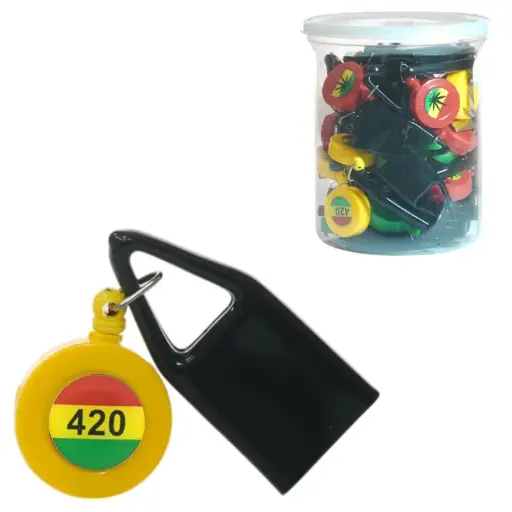 [AM037463] Unbranded Lighter Holder Leash Jar (30 pcs)