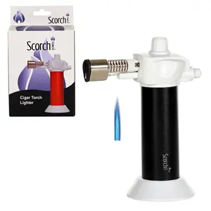 [AM024811] Scorch Torch Lighter Heavy Duty 5.25" (61505) Black