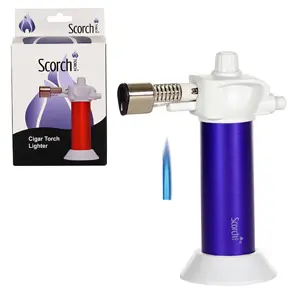 [AM025029] Scorch Torch Lighter Heavy Duty 5.25" (61505) Blue