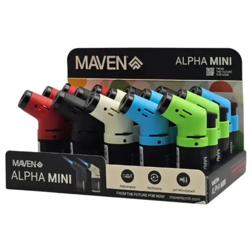 [AM023172] Maven Lighter Alpha Mini (98-1175T) 12 per pack
