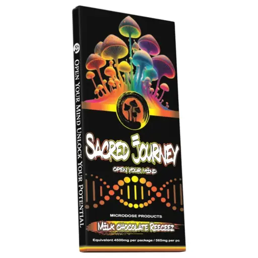 [AM050112] Sacred Journey Mushroom Chocolate -  Receez (6 per pack)