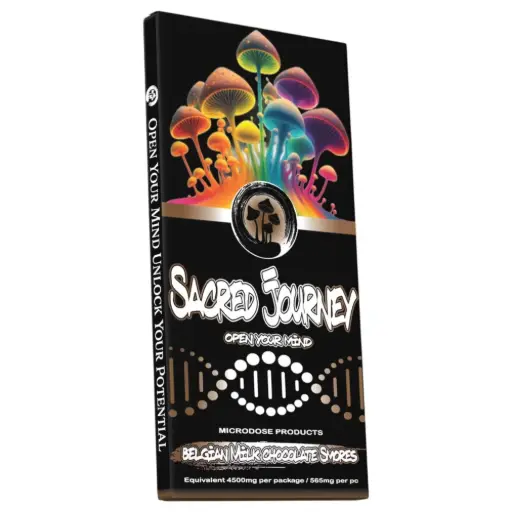 [AM050113] Sacred Journey Mushroom Chocolate -  S'Mores (6 per pack)