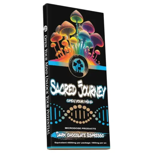 [AM050116] Sacred Journey Mushroom Chocolate -  Espresso (6 per pack)