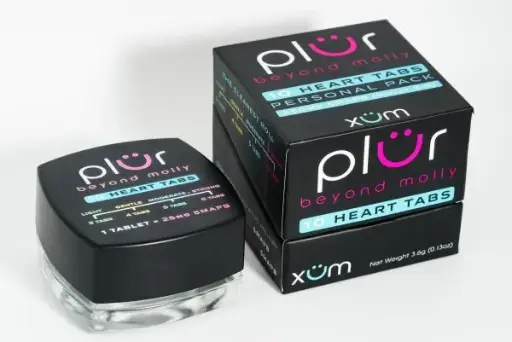 [M2284] PLUR Beyond Molly 10-Heart Tabs 1ct