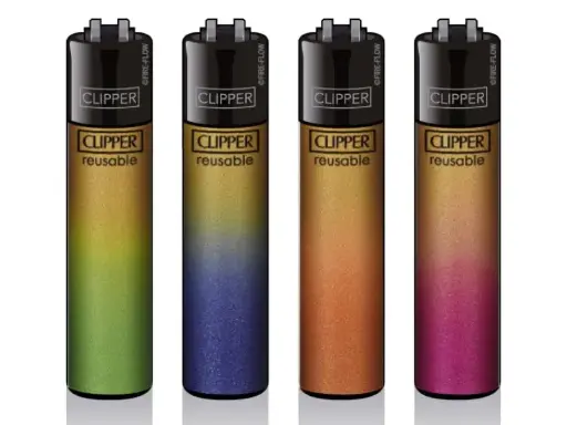 [M2298] CLIPPER Classic Lighter Gradient Gold 48ct