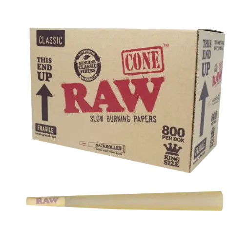 [M2311] RAW Classic Cones Bulk King Size 800ct