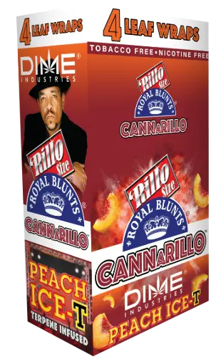 [M2312] CANNARILLO Natural Leaf Peach Iced Tea 4/25ct