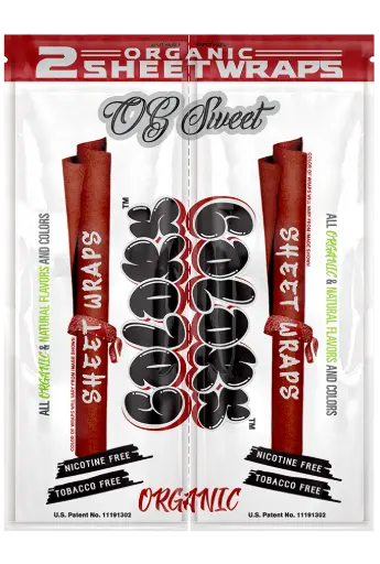[M2319] U-NITED COLORS Sheet Wraps OG Sweet 2/25ct