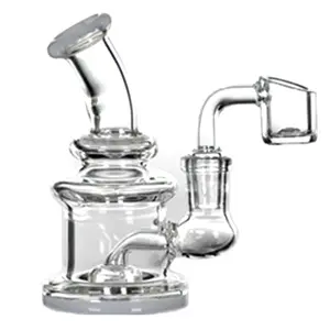 [AM031934] Unbranded Glass with 4mm Banger (6044) 4.5" - White