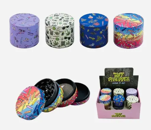 [PC37529] TUFF SHREDDER GRINDER-12PC