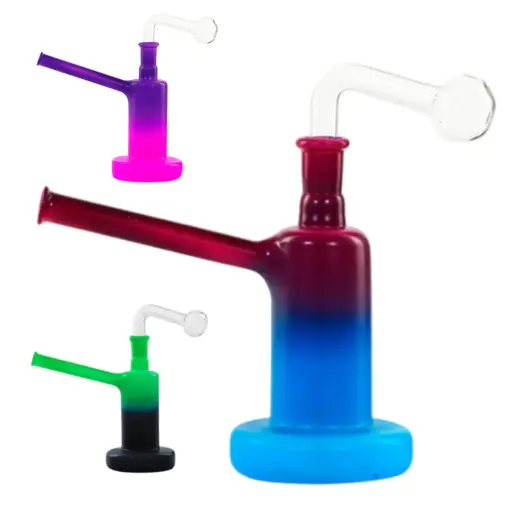 [AM050137] O.B. Water Pipe 8186 6.5" - Assorted Colors (3 per pack)