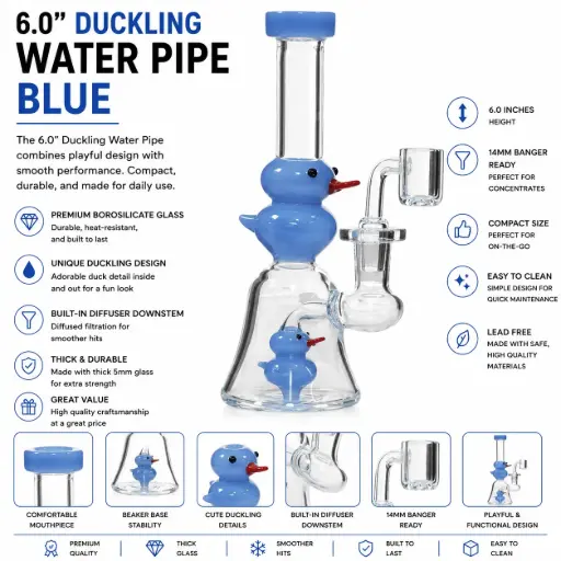 [AM050139] W.P.  6.0" Duckling (7128) - Blue