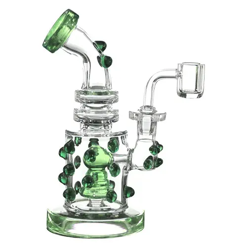 [AM050144] Unbranded Glass Multimarbel (5527) 6.0" Milky Green