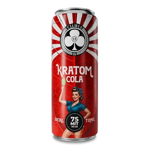 [M2337] CLUB 13 Kratom Seltzer Soda Edition 75MIT 12oz Cola 1ct