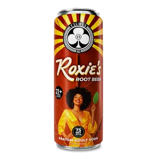 [M2339] CLUB 13 Kratom Seltzer Soda Edition 75MIT 12oz Roxie's 1ct 