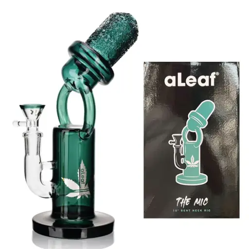 [PC37567] aLeaf Glass 8.5" ALEAF THE MIC WP TEAL