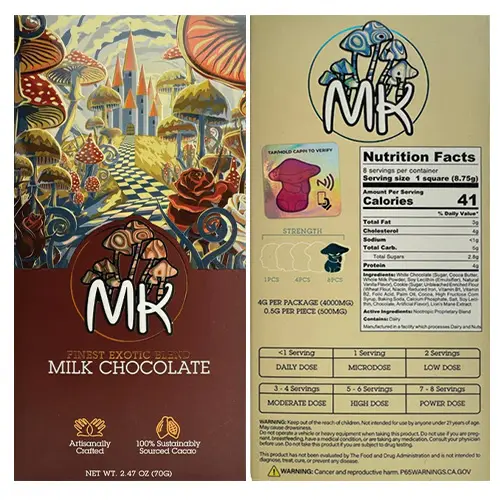 [AM027277] MK Brand Magic Chocolate Bar 4000mg - Milk Chocolate