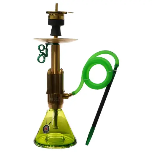 [AM050188] Amy Hookah  - 24.0" Green