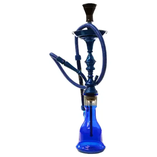 [AM050203] Khalil Mamoon Hookah  - 31.0" Blue