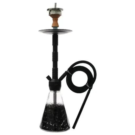 [AM050233] Four Star Hookah  - 27.0" - Black
