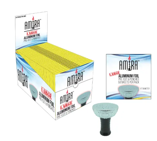 [AM040414] 24 pc. Display Box of 50 LARGE Pre-Punched Foils