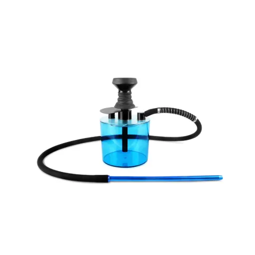 [AM016072] 10" VIP  Hookah, Blue, RIP Brand, 1 Hose, Color Box