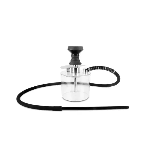 [AM016073] 10" VIP  Hookah, Clear, RIP Brand, 1 Hose, Color Box