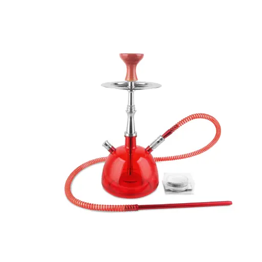 [AM040429] 22" SmokeDome, Red, RIP Brand, 1 Hose, Color Box, LED Light