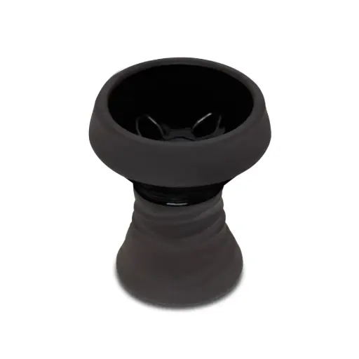 [AM016102] B.Y.O. BlackStone Hookah Bowl, 2 Tone, Black