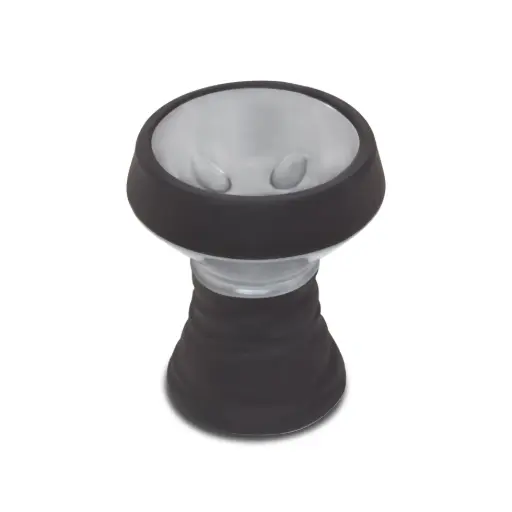 [AM016104] B.Y.O. BlackStone Hookah Bowl, 2 Tone, Grey