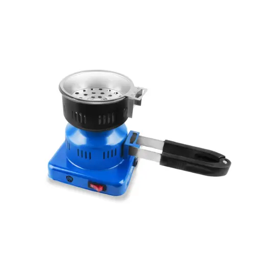 [AM016109] B.Y.O. Electric Charcoal Burner Round 600W, Blue
