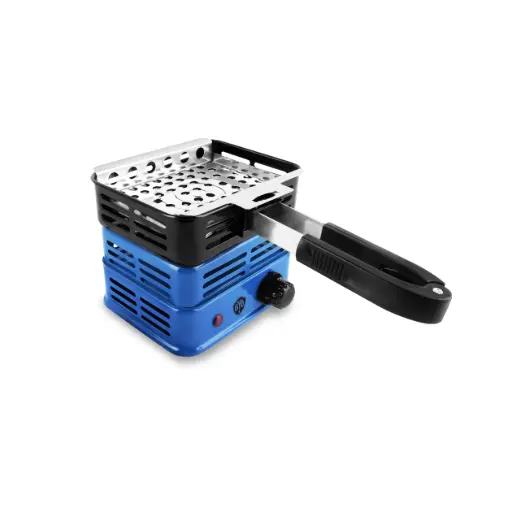 [AM016125] B.Y.O. Heavy Duty Hookah Burner, Blue