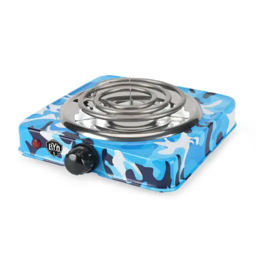 [AM020619] B.Y.O. Electric Hookah Burner Hot Plate, Camo