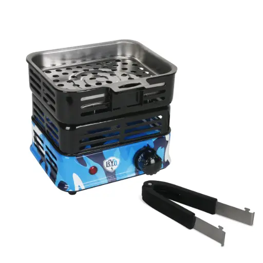 [AM020631] B.Y.O. Heavy Duty Hookah Burner Print, Camo