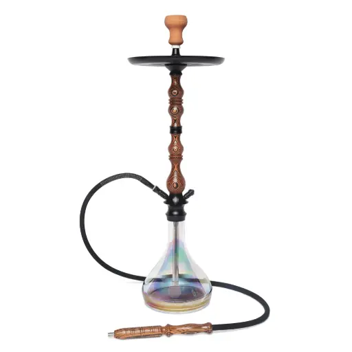 [AM050283] 36" Katana, Black, Click Technology, Wooden Shaft, 1 Hose, B.Y.O. Color Box