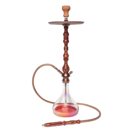 [AM050284] 36" Katana, Coffee, Click Technology, Wooden Shaft, 1 Hose, B.Y.O. Color Box
