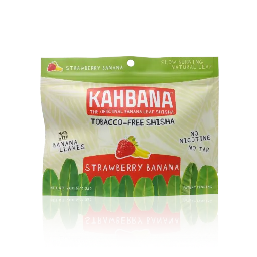 [AM016156] Kahbana Herbal Shisha 200g, Strawberry Banana