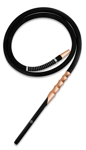 [AM020656] 6' Silicone Hose with Custom Color Aluminum Handle, Gold