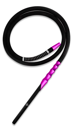 [AM020657] 6' Silicone Hose with Custom Color Aluminum Handle, Purple
