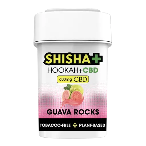 [AM016161] Shisha Plus CBD, Guava Rocks, 100g, 600mg CBD, Herbal Shisha
