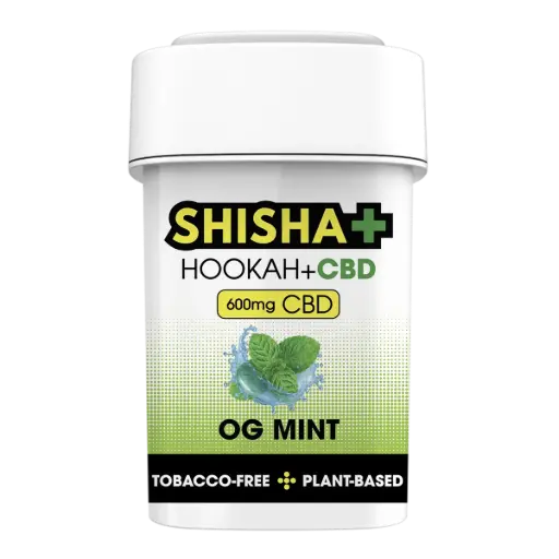 [AM016164] Shisha Plus CBD, OG Mint, 100g, 600mg CBD, Herbal Shisha
