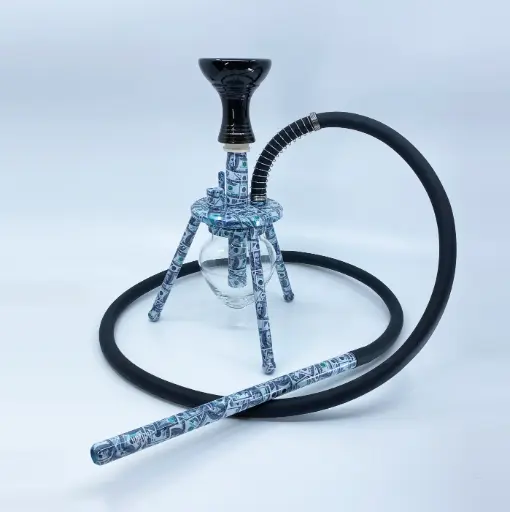 [AM016077] 12" Amira Spider Hookah, Ballerz, 1 Hose, Amira Carrying Bag