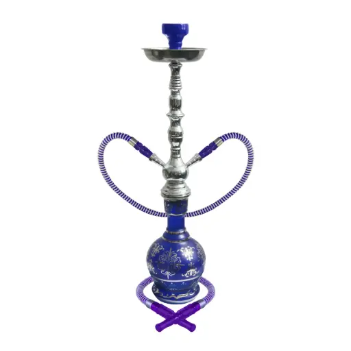 [AM016036] 27" Shah, Blue, 2 Hose, Premium Box