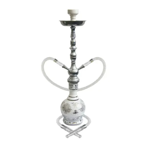 [AM016044] 27" Shah, White, 2 Hose, Premium Box