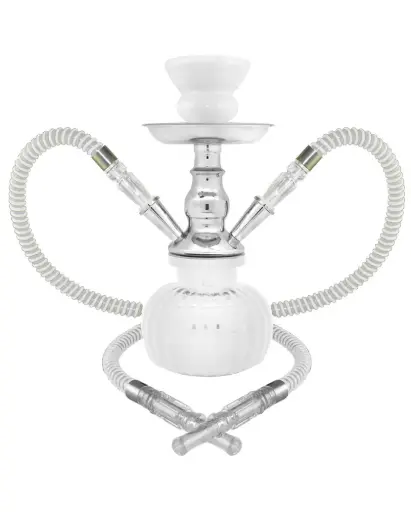 [AM016056] 9" Petite, White, 2 Hose, Premium Box