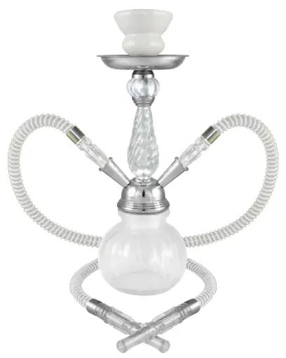 [AM038415] 12" Posh, White, 2 Hose, Premium Box