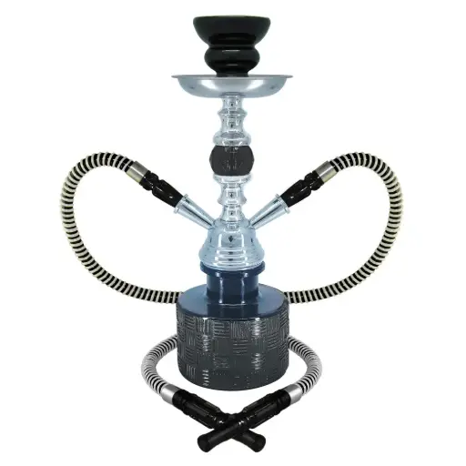 [AM020674] 13" Ripple, 2 Hose, Black, Premium Box