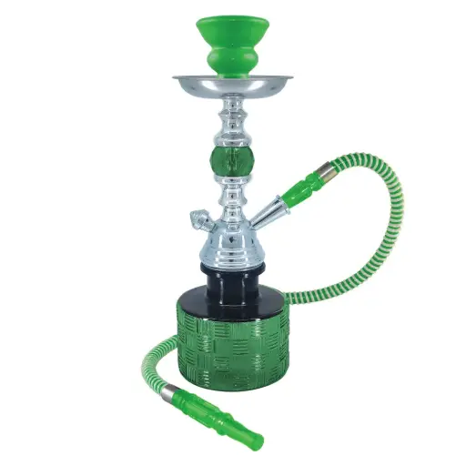 [AM020677] 13" Ripple, 1 Hose, Green, Premium Box