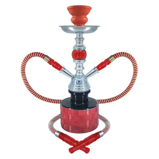 [AM020682] 13" Ripple, 2 Hose, Red, Premium Box