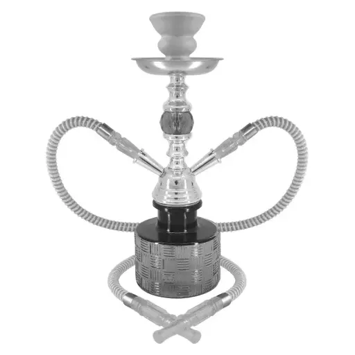 [AM050307] 13" Ripple, 2 Hose, White, Premium Box